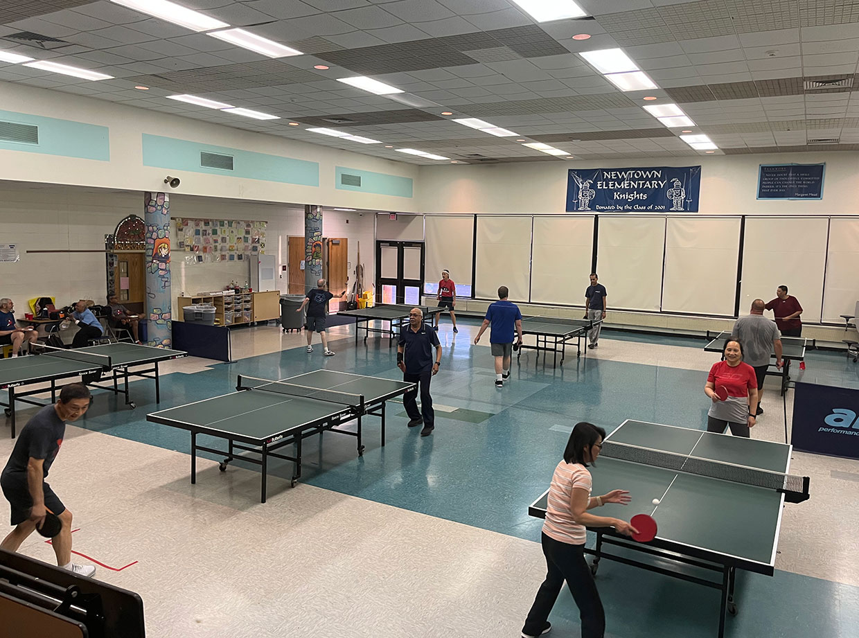 newtown pa ping pong