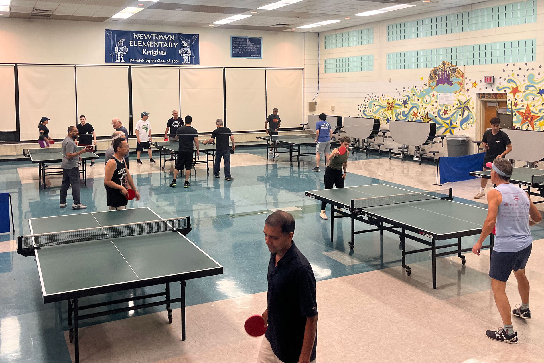 newtown pa table tennis club